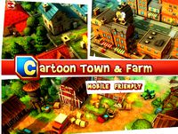 Cartoon Town and Farm