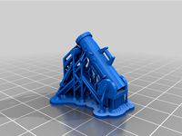 40K Imperial Guard Heavy Mortar  by youngsyr
