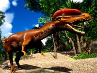 Dilophosaurus Jurassic Dinosaur