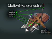 MedievalWeaponsPack01