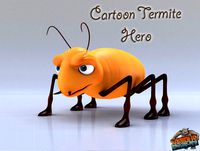 Cartoon Termite Hero