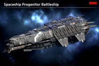 Spaceship Progenitor Battleship