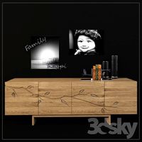 Drawers with decorative dial
