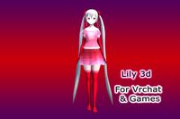 Lily: Anime-Style Character For Games And VRChat