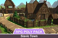 RPG Poly Pack - Slavic Town
