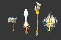 Paladin Weapon Pack