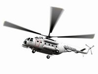 Mi-8MTV United Nations Animated