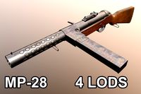 MP 28 Rifle 4 LODS