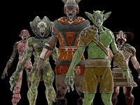 Humanoid Creature warrior (Pack)