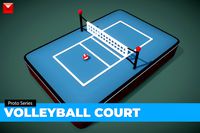 Volleyball Court - Proto Series