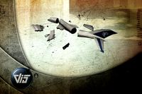 Crashed airplanes and helicopters