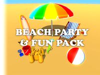 Beach Party & Fun Props Pack