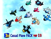 Casual Planes for Shooting Games