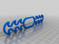 COVID-19 Mask Back Hook v2 (3 positions) by ferret7