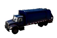 Garbage Truck Navistar International 7400