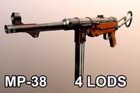 MP 38 Rifle 4 LODS