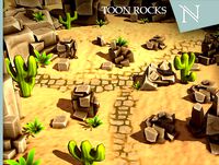 Toon Rocks (Narcissus Project)