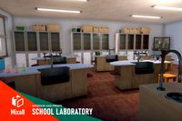 School laboratory - interior and props