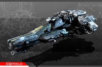 G6 Battleship Spacecraft