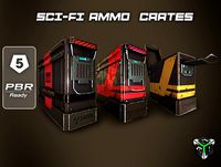 Sci-fi Ammo Crates