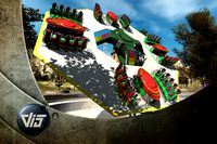 High Detail Fairground Ride 13 - Takeoff