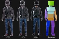 Lowpoly Street Driver