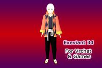 Exeviant: Anime-Style Character For Games And VRChat