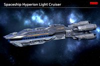 Spaceship Hyperion Light Cruiser