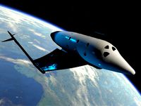 Space Ship - virgin galactic style