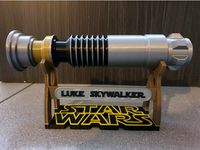 Lightsaber Holder (Luke Skywalker, name can be change) by Ric76