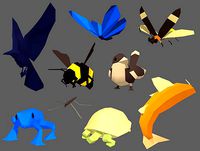 Animated Low Poly Animals