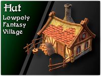 Hut - Lowpoly Fantasy Village