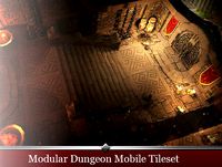 Modular Dungeon Mobile Tileset
