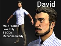 David - Hipster Male Human