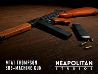 M1A1 Thompson Sub-Machine Gun (PBR)