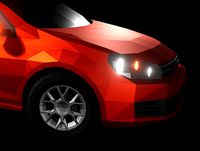 Low Poly Hatchback