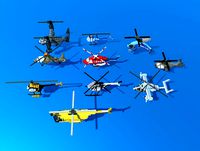 Simple Voxel Helicopters Pack