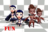 Micro Lowpoly Succubus- Harpy