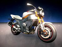 Motorcycle #4: Scrambler Motorbike (Compatible with Wheel System)