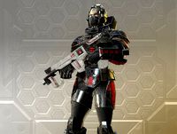Animated Space Soldier Heavy