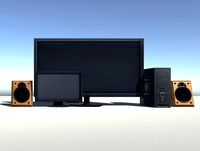 Low-Poly Electronic Set