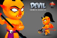 Devil animated character
