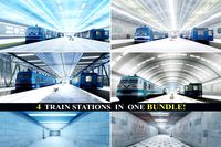 Train Stations Bundle