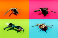 FREE - Heavy Fighter Aircrafts Loaded Fire Power