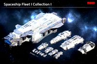 Spaceship Fleet I Collection I