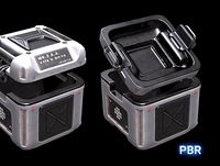 Sci-Fi Crate (PBR) low-poly