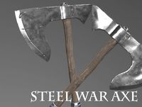 Steel War Axe