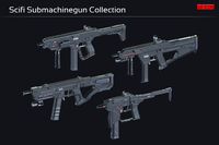 Scifi Submachinegun Collection
