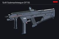Scifi Submachinegun DT 55