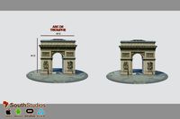 Triumphal Arch, Arc de Triumphe AR VR